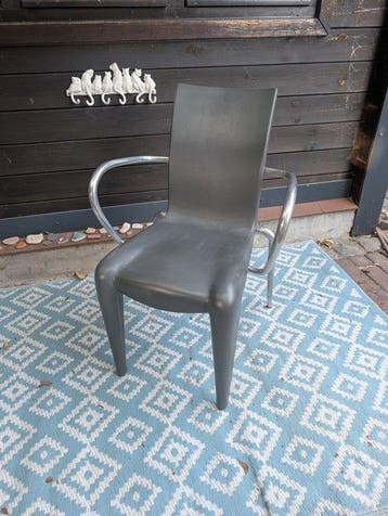 Stark Space Age - Stoel - Louis 20 GREY + armleuning -