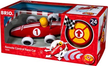 BRIO Bestuurbare Raceauto - Auto voor 2-jarigen - Stimuleert, Ophalen of Verzenden, Zo goed als nieuw