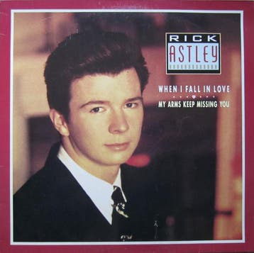 Rick Astley - When I Fall In Love / My Arms Keep Missing You, Ophalen of Verzenden, Gebruikt