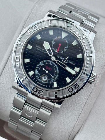 Ulysse Nardin - Marine Automatic Power Reserve Black - 263, Nieuw