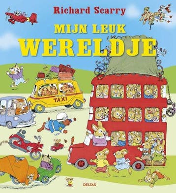 Boek Richard Scarry - Mijn leuk wereldje 9789044727951, Verzenden, Nieuw