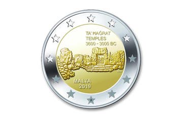2 euro TaHagrat 2019 - Malta, Verzenden