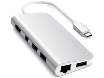 Satechi ST-TCMM8PAS - Multimedia adapter - 4K HDMI Mini, Verzenden, Nieuw