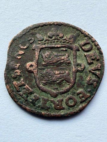 Nederland, West-Friesland Duit 1663 Hoorn