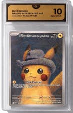 Pokémon - 1 Graded card - Pikachu 0009001 Promo card,, Nieuw