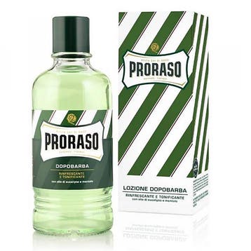 Proraso  Green  Aftershave Lotion  400 ml, Verzenden, Nieuw
