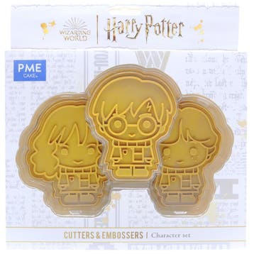 PME Harry Potter Karakters Uitstekers en Stempels Set/6, Hobby en Vrije tijd, Taarten en Cupcakes maken, Verzenden, Nieuw
