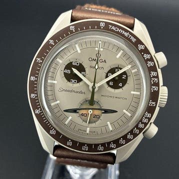 Omega x Swatch - MoonSwatch - Mission to Saturn - Zonder, Nieuw
