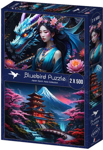 Japan Spirit - Asia Collection Puzzel (2x 500 stukjes) |, Verzenden, Nieuw