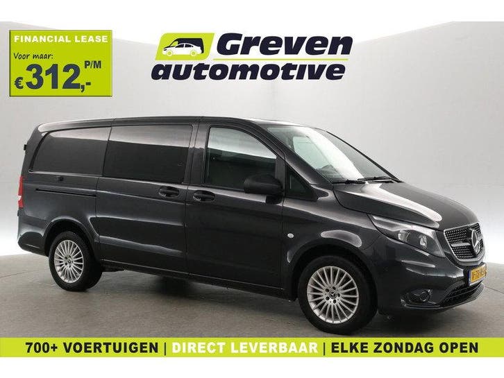 Mercedes-Benz Vito 114 CDI Lang | Airco | Cruise | Camera, Auto's, Bestelauto's, Handgeschakeld, Diesel, Zilver of Grijs, Mercedes-Benz