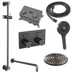 Brauer Gunmetal Carving Thermostatische Regendoucheset, Ophalen of Verzenden, Nieuw
