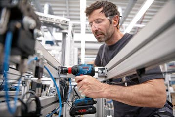 Bosch Professional GDX 18V-210 C Accu Slagmoeraanzetter, Ophalen of Verzenden, Zo goed als nieuw