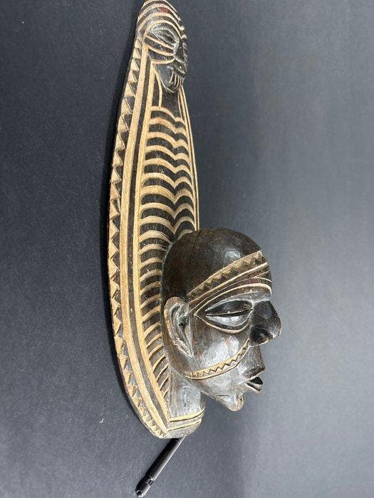 Paspoort - sculptuur - Luba-Songey - Congo, Antiek en Kunst, Kunst | Niet-Westerse kunst
