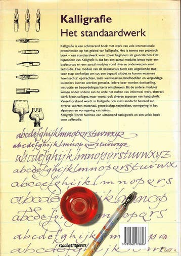 Kalligrafie: het standaardwerk 9789060176856 E. van Dijk, Verzenden, Gelezen, E. van Dijk