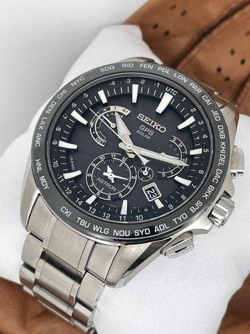 Seiko - Astron GPS Solar Dual Time - Zonder minimumprijs -