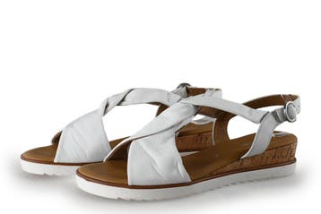 Gabor Sandalen in maat 41 Wit, Verzenden, Wit, Gabor, Sandalen of Muiltjes