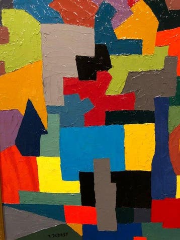 Paul Debast (1960) - Paysage Abstrait