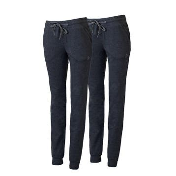 Donnay Donnay Dames - 2-Pack - Joggingbroek Puck - Grijs, Kleding | Dames, Broeken en Pantalons, Donnay, Verzenden, Nieuw