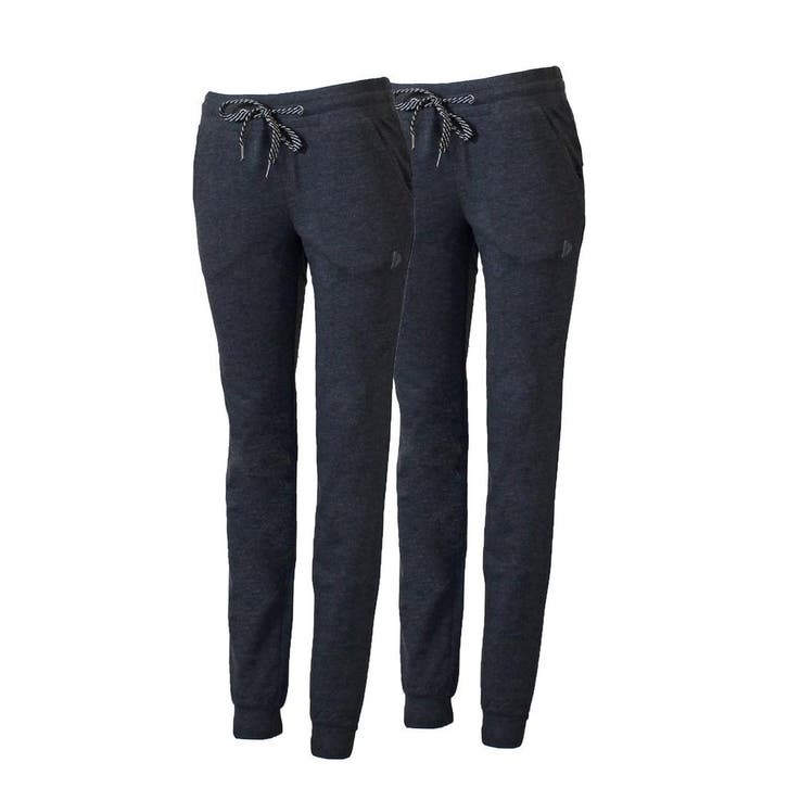 Donnay Donnay Dames - 2-Pack - Joggingbroek Puck - Grijs, Kleding | Dames, Broeken en Pantalons, Nieuw, Verzenden