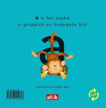 A Is Fan Aapke - A Is Van Aapje | Eppie Dam | Nieuw, Boeken, Kinderboeken | Baby's en Peuters, Ophalen of Verzenden, Nieuw, Eppie Dam