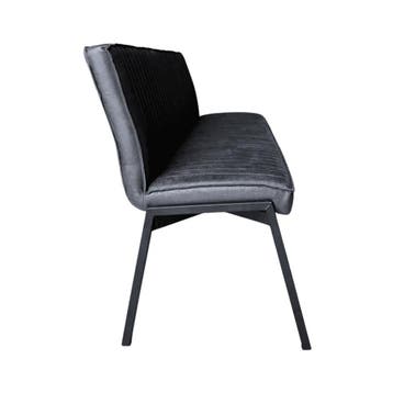 Eetkamerbank Tivoli Bull | 185 cm | Antraciet | Starfurn, Ophalen of Verzenden, Nieuw
