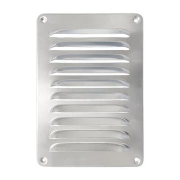 Schoepenrooster aluminium 150 x 215mm - ALU, Verzenden, Nieuw