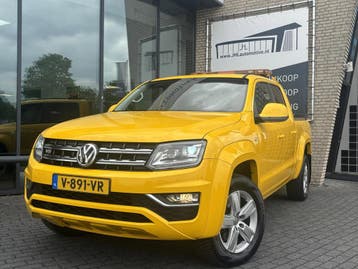 Volkswagen Amarok 3.0 TDI 4Motion DC*ECC*CRUISE*HAAK*, Stof, Gebruikt, Euro 6, Volkswagen