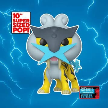 Funko Pop  Pokemon  Raikou  1104 2025 Fall Convention, Verzenden, Nieuw