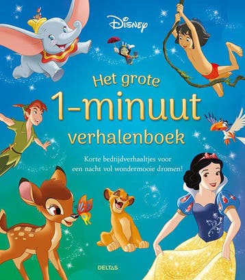 Disney Het Grote 1-Minuut Verhalenboek |  | Nieuw, Ophalen of Verzenden, Nieuw