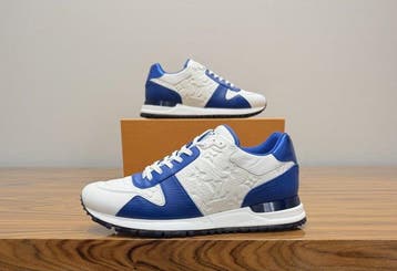 Louis Vuitton - Run Away White Monogram With Blue EPI -, Nieuw