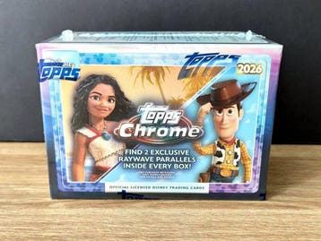 Topps Chrome Disney Value Box - 1 Sealed box, Nieuw