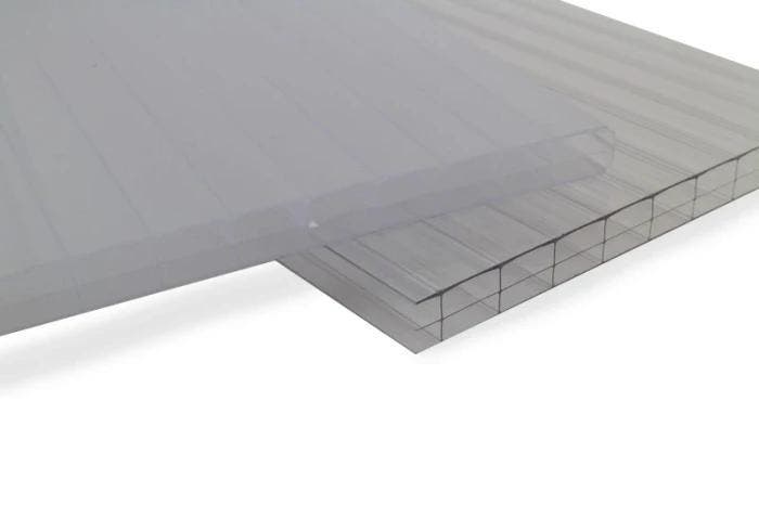 Polycarbonaat kanaalplaat opaal, 98 x 350 cm, Doe-het-zelf en Verbouw, Dakpannen en Dakbedekking, Nieuw, Ophalen of Verzenden