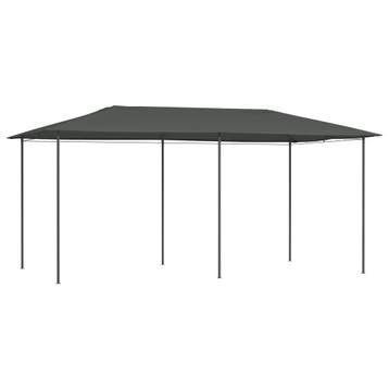 vidaXL Prieel 160 g/m² 2,98x5,3x2,59 m antracietkleurig, Verzenden, Nieuw