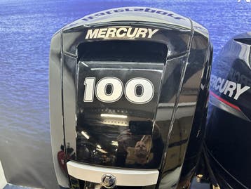 Mercury 100 pk buitenboordmotor, Viertaktmotor, Ophalen of Verzenden, Zo goed als nieuw, 30 pk of meer
