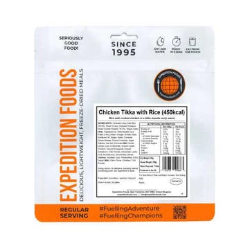 Kip Tikka met rijst - Expedition Foods