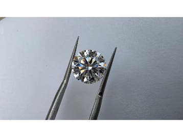 Veiling - Diamant briljant 3.40 crt ( IGI gecertificeerd ), Nieuw