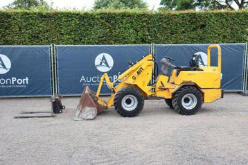 Veiling: Kniklader Giant V451T Diesel 33kW 2002, Ophalen, Wiellader of Shovel