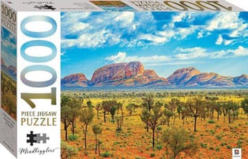 Puzzel - 1000 Stukjes - Uluru-Kata Tjuta Bergen Australië, Verzenden, Nieuw