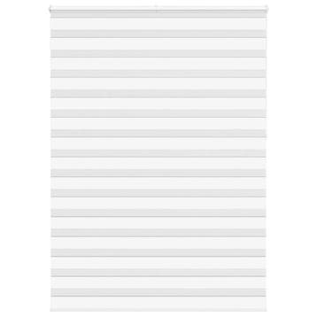 vidaXL Zebra rolgordijn 160x230 cm stofbreedte 155,9cm, Verzenden, Nieuw, Wit