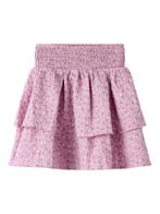 Meisjes bloemen skirt met ruffles – Name It 146, Ophalen of Verzenden, Nieuw, Meisje