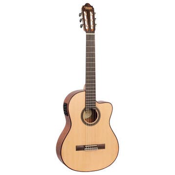Valencia VC704CE klassieke gitaar 4/4, solid sitka &, Muziek en Instrumenten, Ophalen of Verzenden, Nieuw
