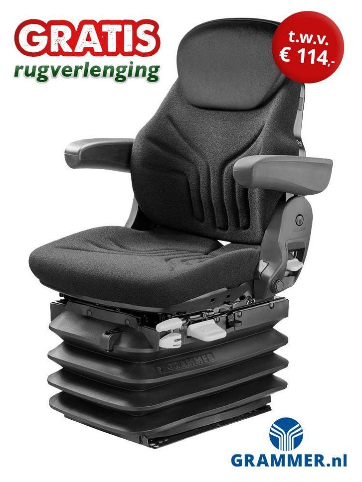 Grammer Maximo L/G luchtgeveerde stoel (MSG95G/721), Zakelijke goederen, Agrarisch | Onderdelen | Banden, Velgen en Assen, Verzenden