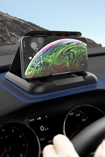Telefoonhouder auto – Dashboard plakmontage – 360°, Telecommunicatie, Telefoonhouders, Ophalen of Verzenden, Nieuw