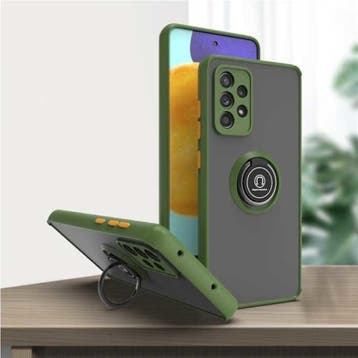 Samsung Galaxy A50 Hoesje met Ring Kickstand en Magneet -, Verzenden, Nieuw
