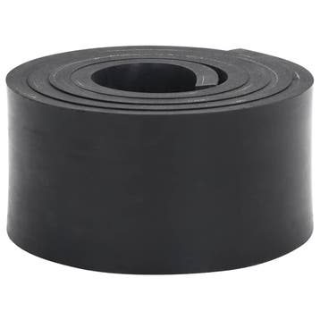 vidaXL Rubberen rand voor sneeuwploeg 150x10x1 cm zwart, Verzenden, Nieuw