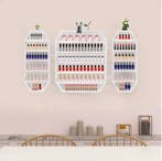 Nagellak Wandrek Set – 3-Delig Octagon Displayrek, Verzenden, Nieuw