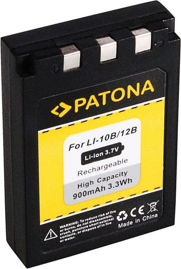 Olympus Li-10B / Li-12B, Sanyo DB-L10B accu (Patona), Verzenden, Nieuw