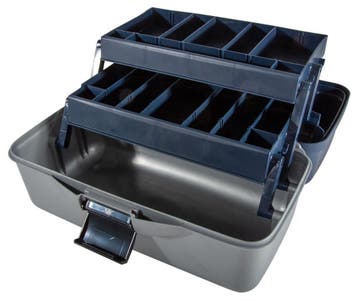 Ultimate Fishing Tackle Box 2-Level Viskoffer, Verzenden, Nieuw, Overige typen