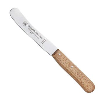 RÖR Solingen Ontbijtmes Buckels – Lemmet 11,5 cm – Beuk, Ophalen of Verzenden, Nieuw, Rvs of Chroom