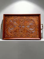 Dienblad - Jugendstil -1890s - Teak